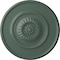 Ekena Millwork Wigan Ceiling Medallion, Hand-Painted Cloud Burst, 29 3/4"OD x 1 1/2"P CM29WGCBF - alternate 1